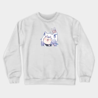 Shirakami Fubuki Chibi Crewneck Sweatshirt